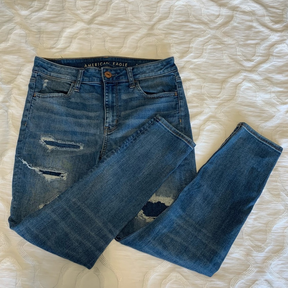 AE High Rise Jegging Crop